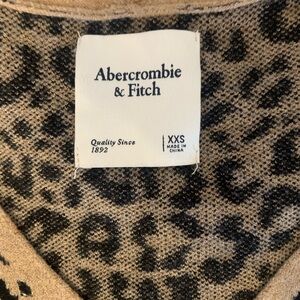 Abercrombie & Fitch Leopard Print Sweater